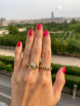 Load image into Gallery viewer, Pavé Diamond Channel Ring