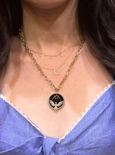 Load image into Gallery viewer, Onyx Eagle Rising Charm