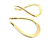 Load image into Gallery viewer, Elongated Geometric Hoops