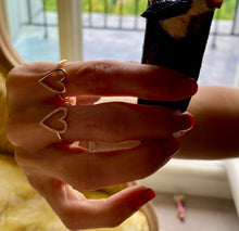 Load image into Gallery viewer, Jumbo Silhouette Heart Ring