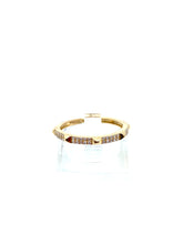 Load image into Gallery viewer, Pavé Diamond Pyramid Ring