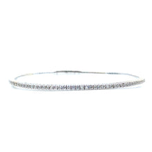 Load image into Gallery viewer, 2 Carat Flexible Tennis Bangle