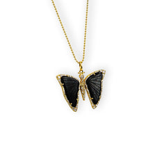 Load image into Gallery viewer, Ebony Wings Pendant