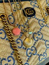 Load image into Gallery viewer, Moon-cut Faceted Ball Chain in Yellow Gold