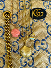 Load image into Gallery viewer, Moon-cut Faceted Ball Chain in Yellow Gold