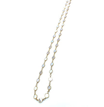 Load image into Gallery viewer, Mother of Pearl Disk Eternity Necklace