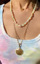 Load image into Gallery viewer, Faceted Ethiopian Opal Graduated Nugget Necklace