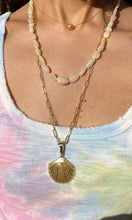 Load image into Gallery viewer, Faceted Ethiopian Opal Graduated Nugget Necklace
