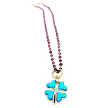 Load image into Gallery viewer, Tourmaline Nugget Necklace