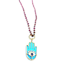 Load image into Gallery viewer, Tourmaline Nugget Necklace