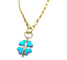 Load image into Gallery viewer, Lucky Turquoise Pendant