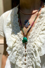 Load image into Gallery viewer, Moon-Cut Faceted Ball Chain in Rose Gold