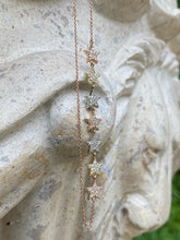 Load image into Gallery viewer, Tri-Color Star Necklace