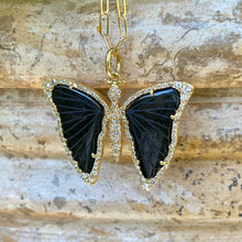Load image into Gallery viewer, Ebony Wings Pendant