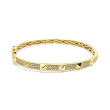 Load image into Gallery viewer, Medium Pyramid Bangle