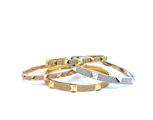 Load image into Gallery viewer, Medium Pyramid Bangle