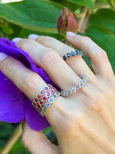Load image into Gallery viewer, Bezel Set Custom Eternity Band