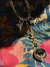 Load image into Gallery viewer, Onyx Eagle Rising Charm