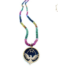 Load image into Gallery viewer, Onyx Eagle Rising Charm