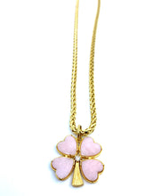 Load image into Gallery viewer, Pink Opal Clover Pendant