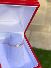 Load image into Gallery viewer, Single Diamond Chain Ring