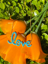 Load image into Gallery viewer, Turquoise Love Necklace