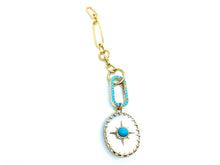 Load image into Gallery viewer, Yellow Gold Circular Charm Lock