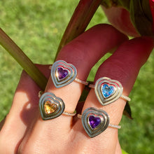 Load image into Gallery viewer, Halo Heart Ring
