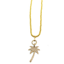 Load image into Gallery viewer, Pavé Diamond Circular Charm Lock