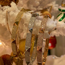 Load image into Gallery viewer, Large Pyramid Bangle