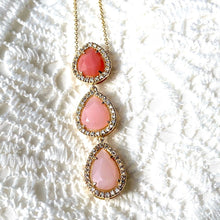 Load image into Gallery viewer, Pink Opal Ombré Lariat