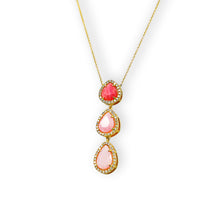 Load image into Gallery viewer, Pink Opal Ombré Lariat