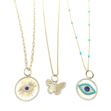 Load image into Gallery viewer, Turquoise & Sapphire Talisman