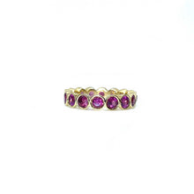 Load image into Gallery viewer, Bezel Set Custom Eternity Band