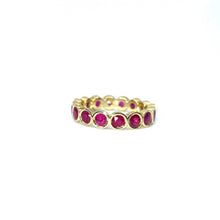 Load image into Gallery viewer, Bezel Set Custom Eternity Band