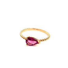 Load image into Gallery viewer, Tourmaline Teardrop Ring