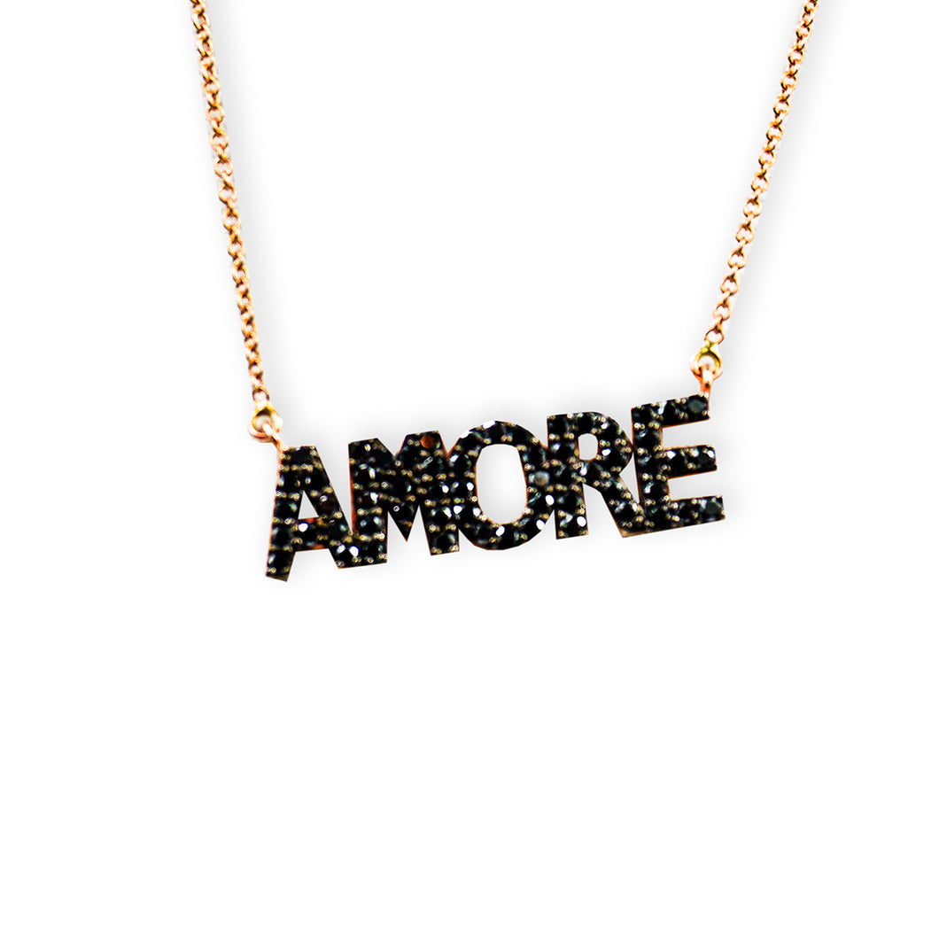Amore Block Necklace