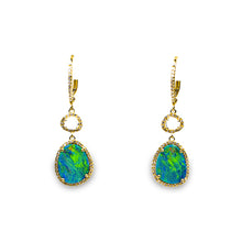 Load image into Gallery viewer, Dangling Opal &amp; White Topaz