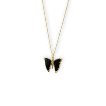 Load image into Gallery viewer, Ebony Wings Pendant