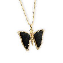 Load image into Gallery viewer, Ebony Wings Pendant