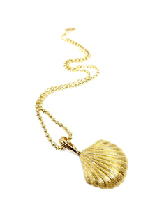 Moon-cut Faceted Ball Chain in Yellow Gold