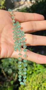 Emerald Shine Nugget Necklace