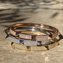 Load image into Gallery viewer, Large Pyramid Bangle