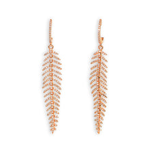 Load image into Gallery viewer, Silhouette Feather Earrings