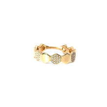 Load image into Gallery viewer, Honeycomb Pavé Ring