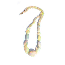 Load image into Gallery viewer, Faceted Ethiopian Opal Graduated Nugget Necklace